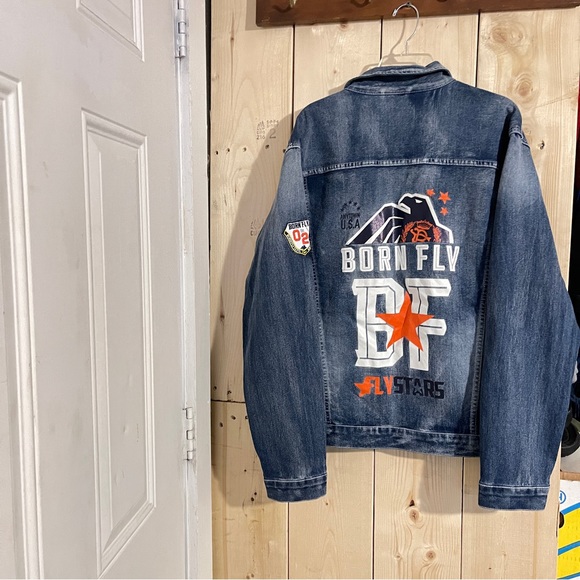 Born Fly Jean Jacket  NWT - Picture 9 of 9